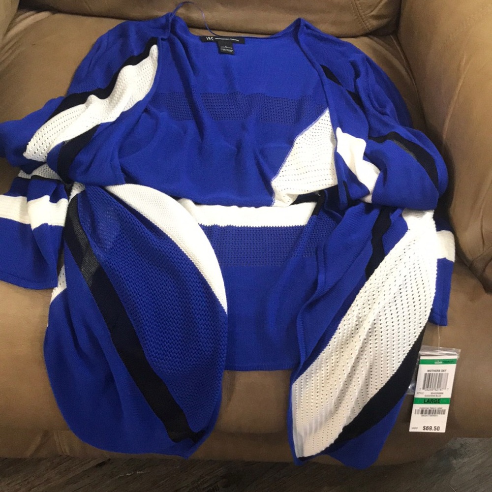 Women’s Large Open Front Sweater